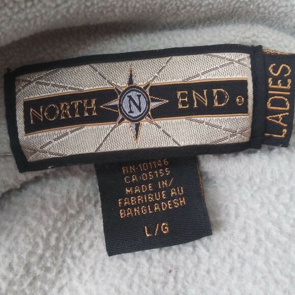 NORTH END Amicalola Falls State Park 1/4 Zip Fleece AT Pullover Sweatshirt Sz L - Picture 5 of 7